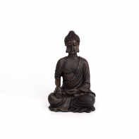 Buddha sediaci otvorená dlaň 15cm