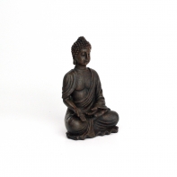 Buddha sediaci otvorená dlaň 15cm