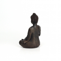Buddha sediaci ruky v lone 15cm