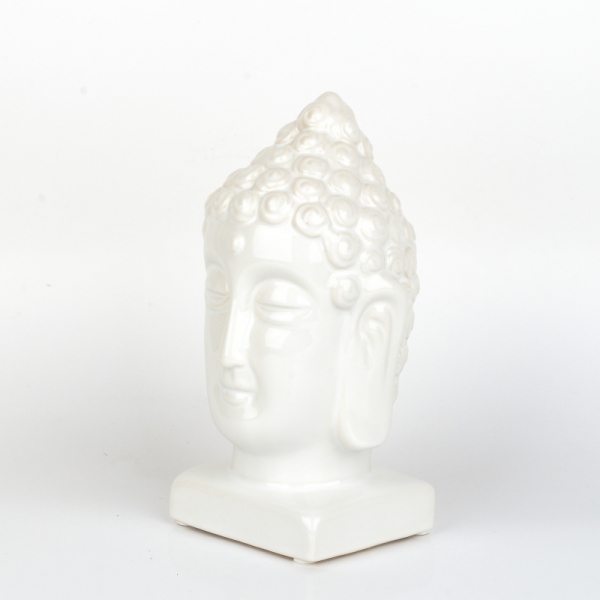 Budha soska biela 20 cm