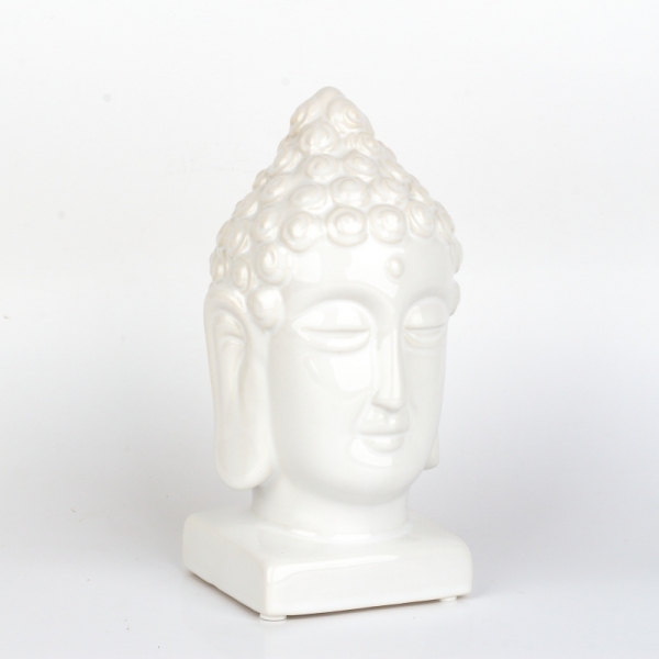 Budha soska biela 20 cm