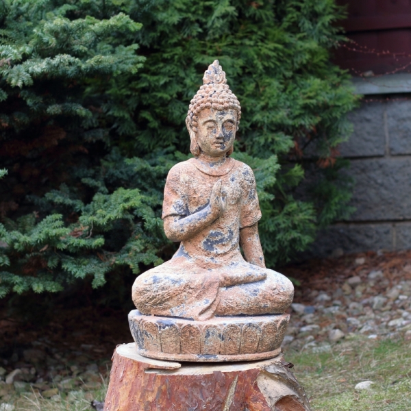 Buddha socha ruka prsiach 53cm