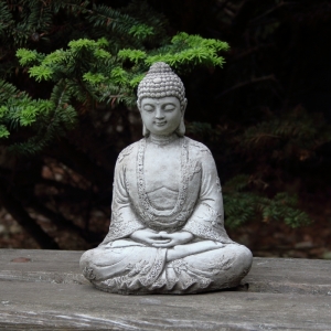 Buddha soška betónová 21cm