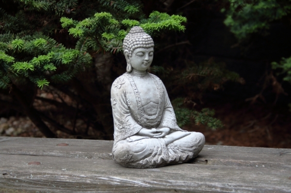 Buddha soška betónová 21cm