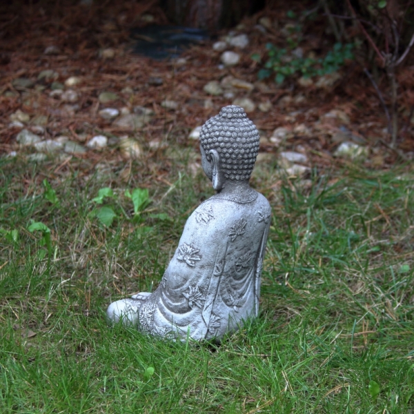 Buddha soška betónová 21cm