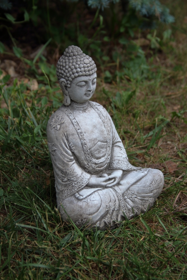 Buddha soška betónová 21cm