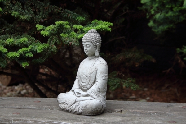 Buddha soška betónová 21cm