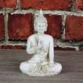 Buddha soška biela 17cm