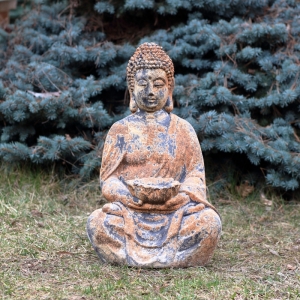 Buddha soška smiskou 42cm