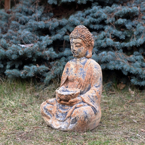 Buddha soška smiskou 42cm