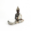 Budha svietnik 11x5x10cm ruky v lone S