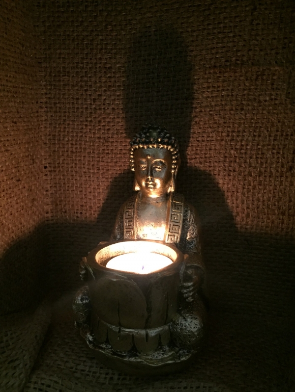 Budha svietnik 14cm