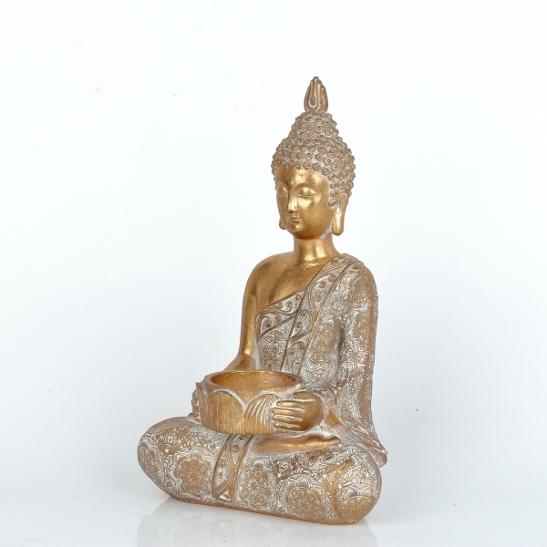 Budha svietnik 16,5x11,5x26cm