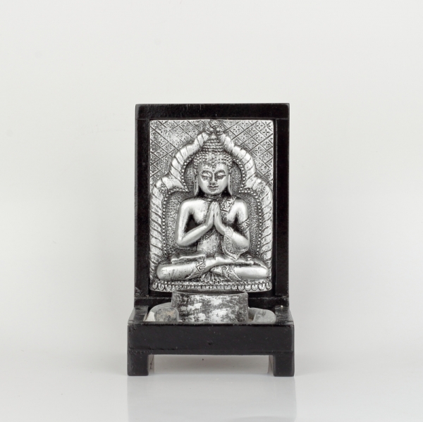 Budhovho záhradka s čajovou sviečkou 15cm