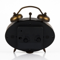 Budík ovál 12x12x4cm