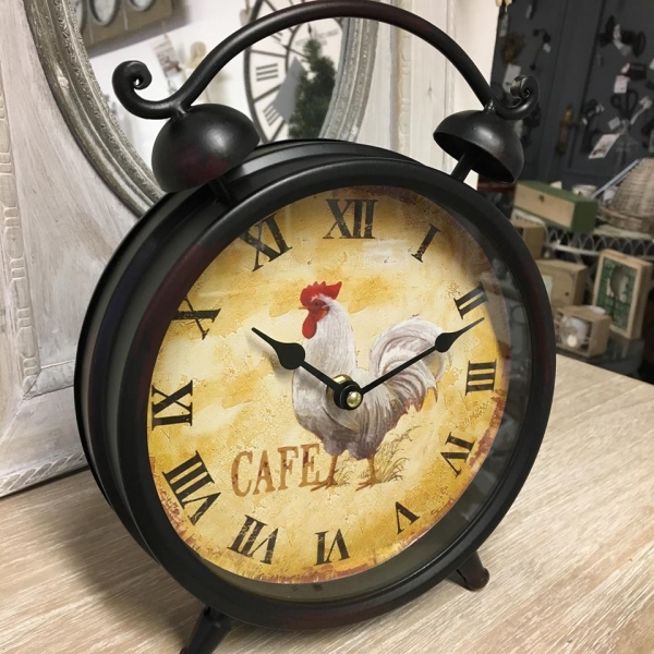 Budík s kohútom 28cm