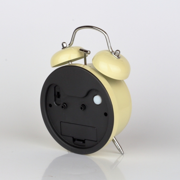 Budík s kvetinovým motívom HOME 12x15cm