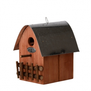 Budka pre vtáčiky drevená tehlová