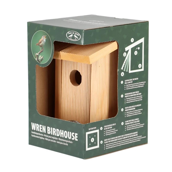 Búdka pre orieška 14 x 16 x 22 cm