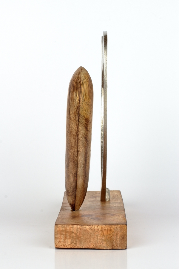 Bytová dekorácia dve srdcia 22cm