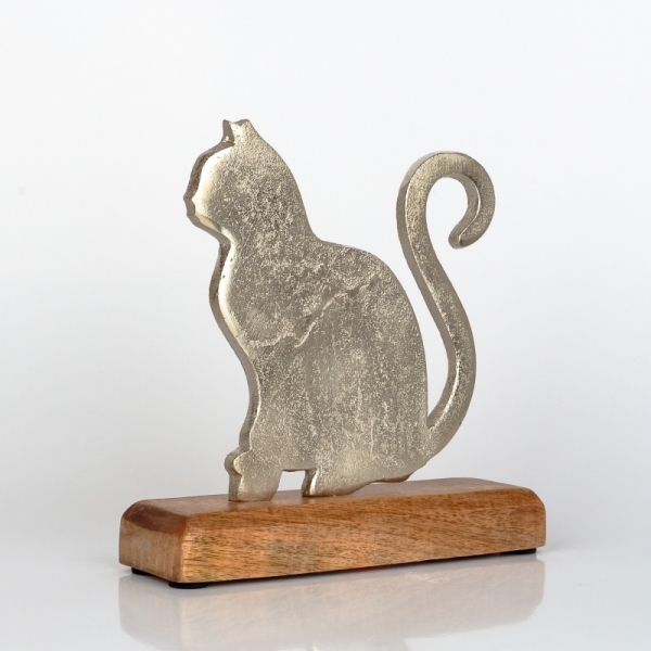 Bytová dekorácia mačka 19cm