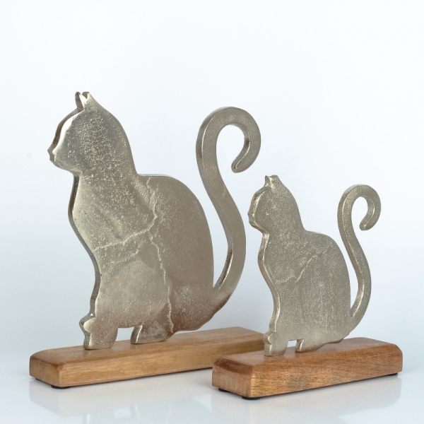 Bytová dekorácia mačka 25cm