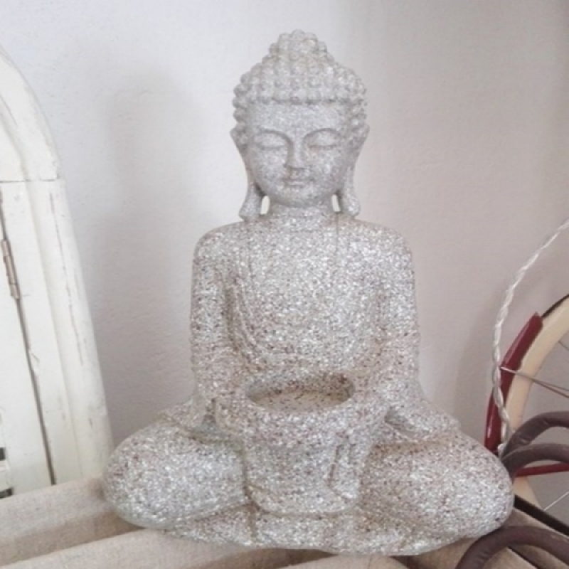 Bytová dekorácie socha - Budhha 18x11x27cm
