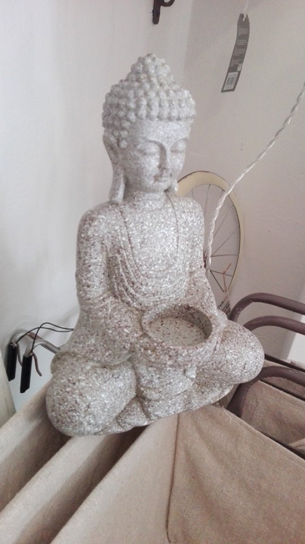 Bytová dekorácie socha - Budhha 18x11x27cm