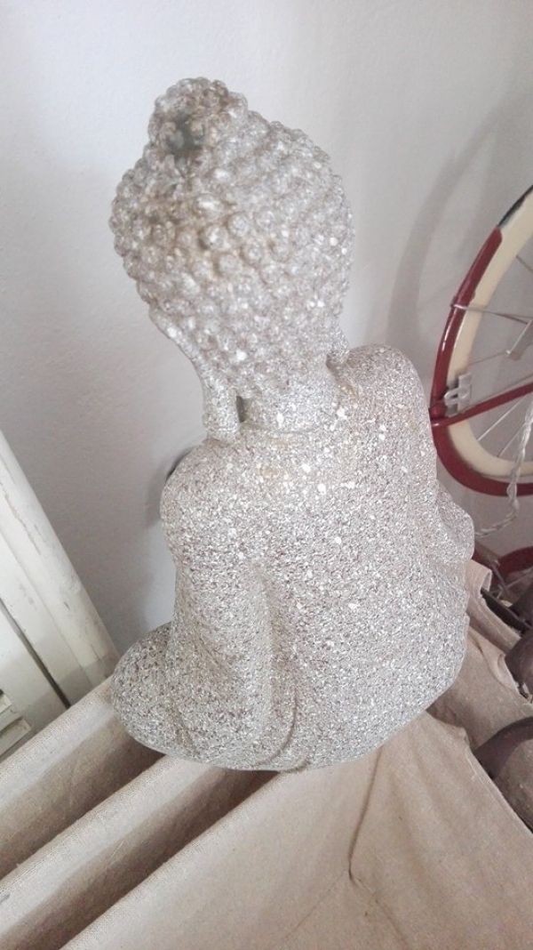 Bytová dekorácie socha - Budhha 18x11x27cm