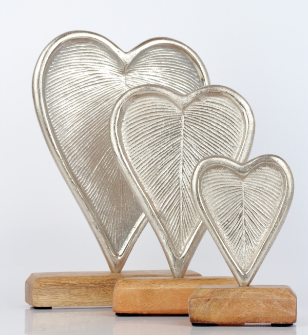 Bytová dekorácie srdce 10cm