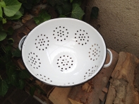 Cedník z bieleho smaltu - vyradené III.