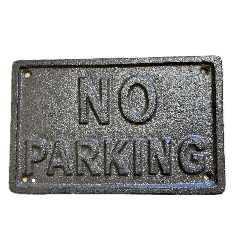 Ceduľa NO PARKING 17,5×11×0,5cm