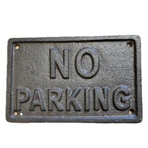 Ceduľa NO PARKING 17,5×11×0,5cm
