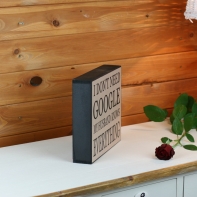 Ceduľa s textom I do not need GOOGLE 25x21x5cm