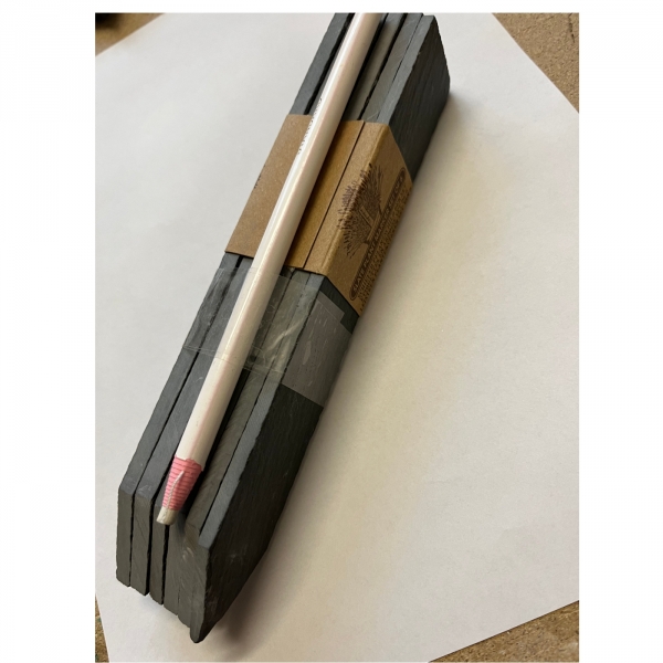 Ceduľka bridlicová zapichovacia s popisovacou ceruzkou 4 x 19,5 x 0,5 set 6 kusov