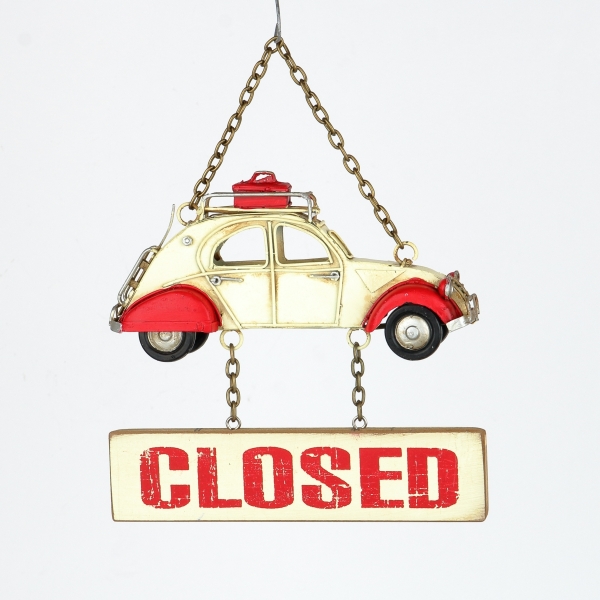 Ceduľka na dvere 19cm