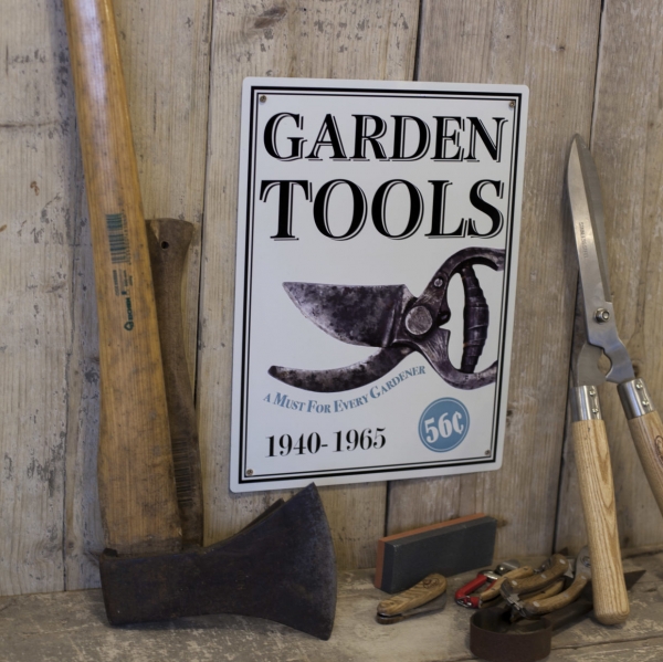 Cedulka na dvere záhradníckej nože