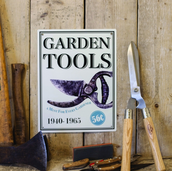 Cedulka na dvere záhradníckej nože