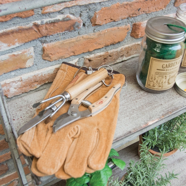 Ceduľky pre záhradkárov v pohári