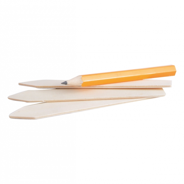 Ceduľky pre záhradkárov v pohári