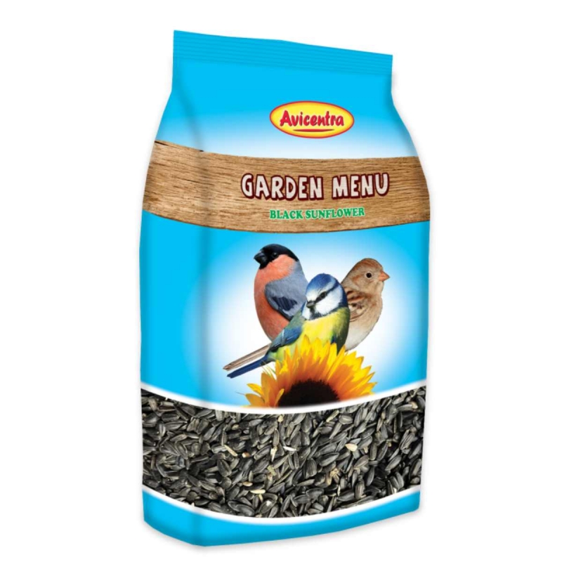 Čierna slnečnica pre vtáky do kŕmidiel Avicentra 1 kg