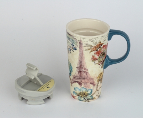 Cestovný hrnček na kávu Paríž 500ml