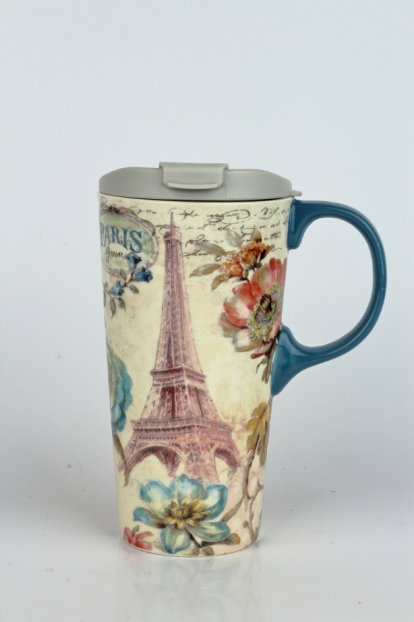 Cestovný hrnček na kávu Paríž 500ml
