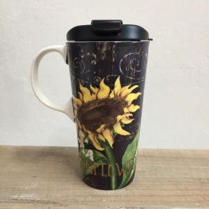 Cestovný termohrnček so slnečnicou 500ml