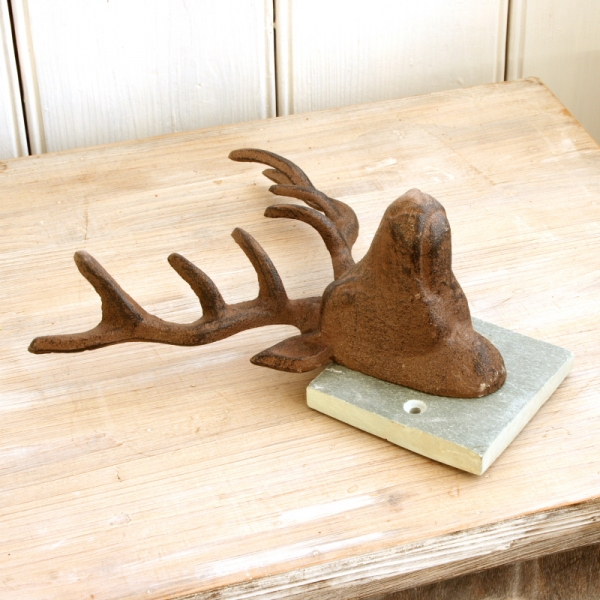 Chalupárska dekorácie na stenu jeleň 20x23cm