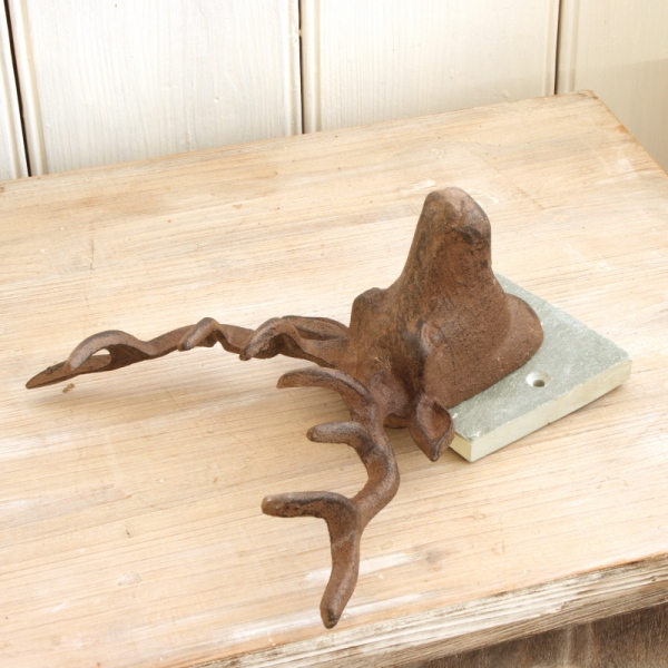 Chalupárska dekorácie na stenu jeleň 20x23cm