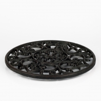 Chalupárska dekorácie podložka pod hrniec liatina 25cm