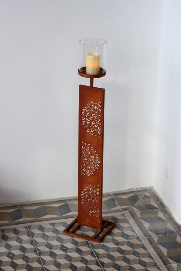 Chalupársky štýl svietnik 64cm