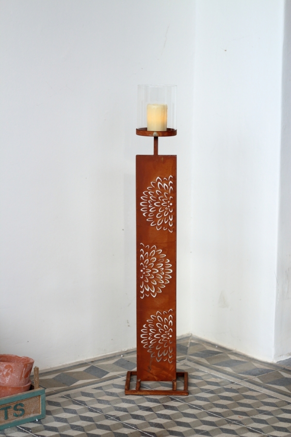 Chalupársky štýl svietnik 64cm