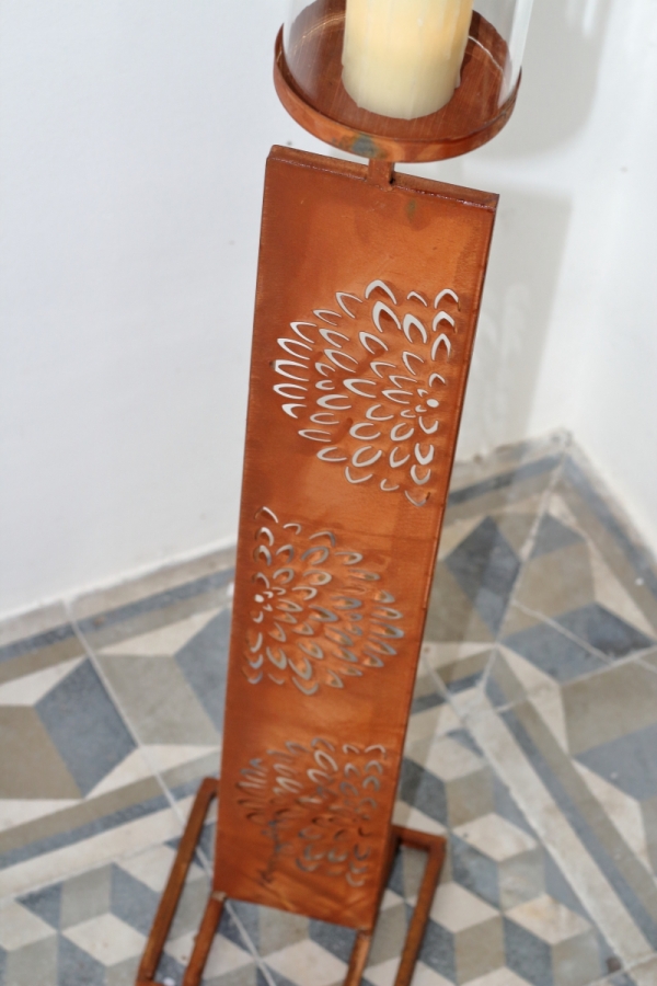 Chalupársky štýl svietnik 64cm